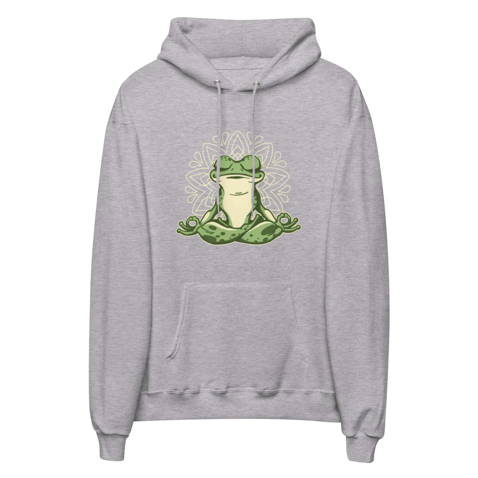 Zen Frog Unisex Fleece Hoodie