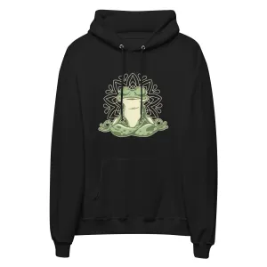 Zen Frog Unisex Fleece Hoodie